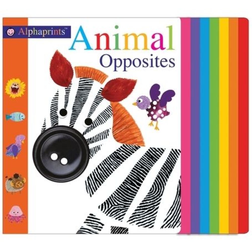 Alphaprints: Animal Opposites -- Roger Priddy